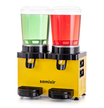 Samixir M10 Twin Panoramik Karıştırıcılı Analog Soğuk İçecek Dispenseri