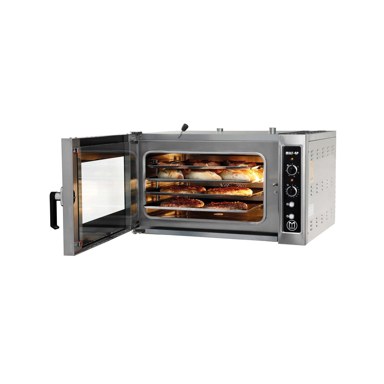 MKF-4P Electric Heated Convection Bakery Oven, 600 x 400mm x 4 Tray Capacity