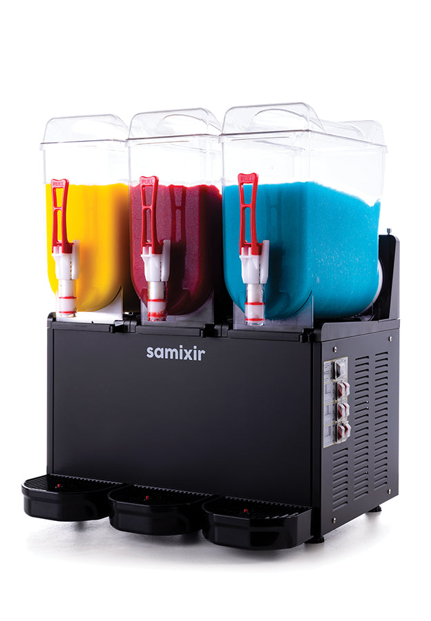 Samixir Slush Triple SLUSH36 Granita ve Meyve Suyu Dispenseri 3x12 L