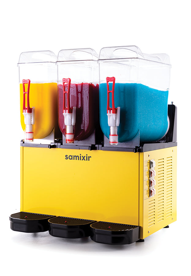 Samixir Slush Triple SLUSH36 Granita ve Meyve Suyu Dispenseri 3x12 L