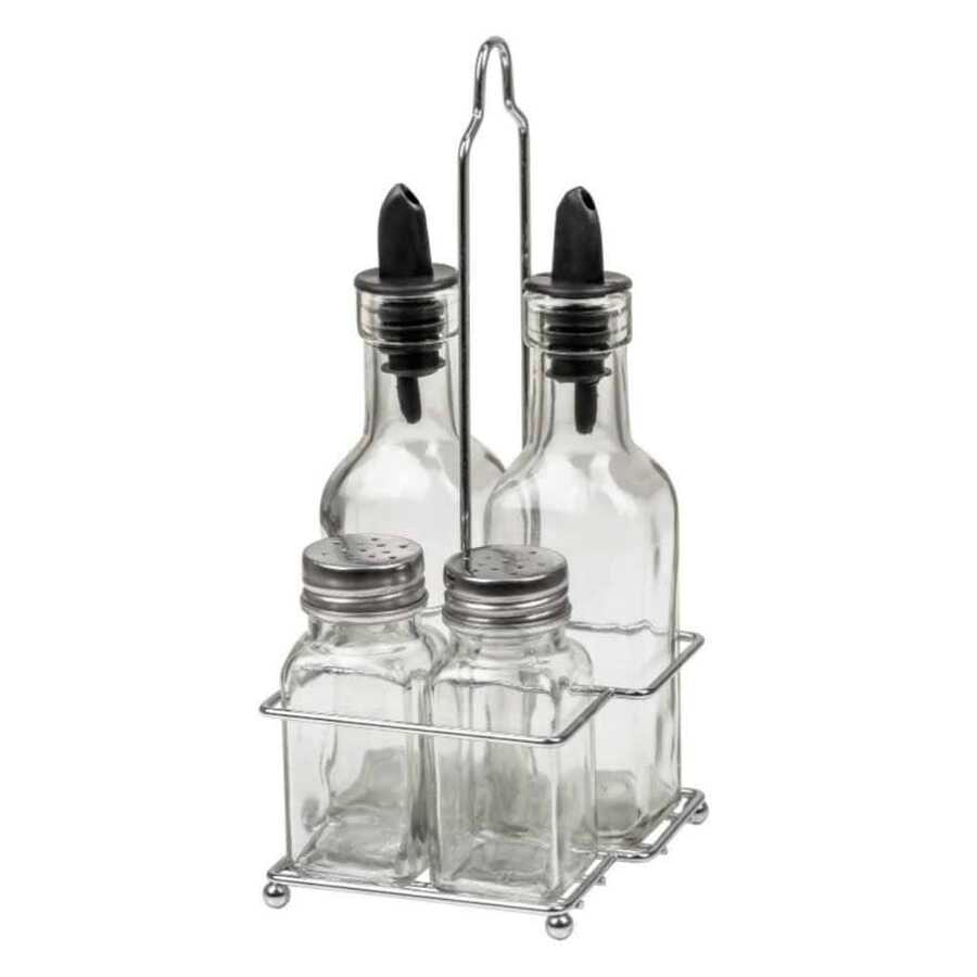 Epinox Yasemin 2 Yağlık 200 Ml + 2 Tuzluk Set (YST-04)